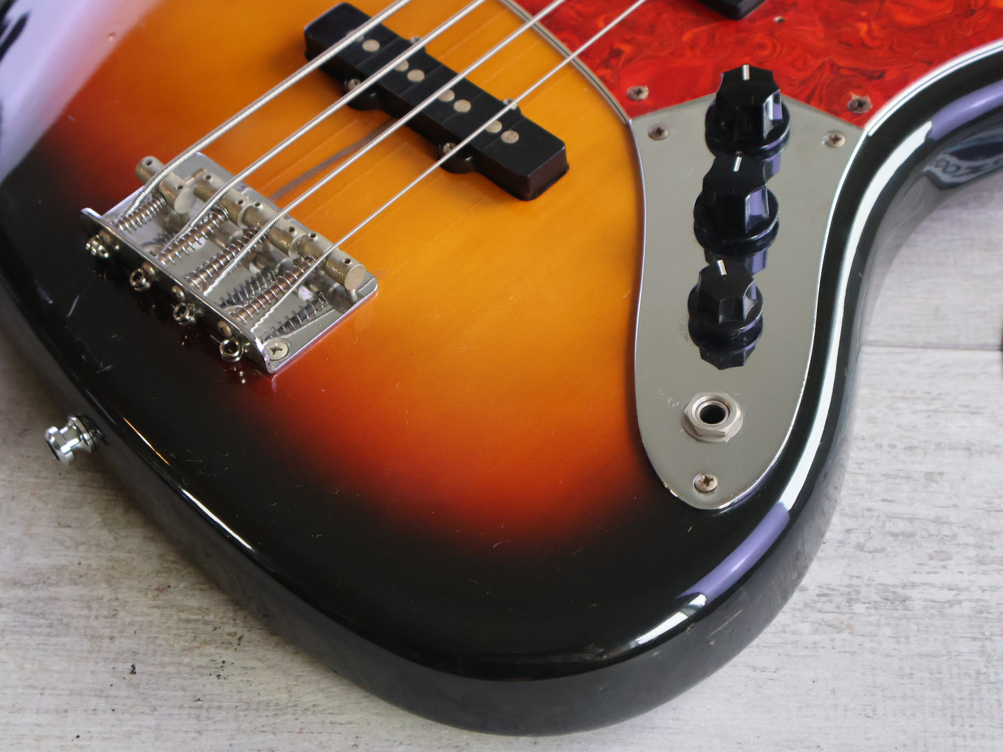 1995 Fender Japan JB62 '62 Reissue Jazz Bass (Sunburst)