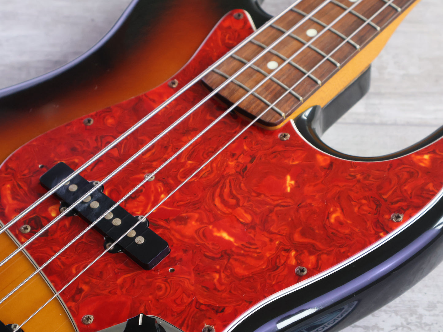 1995 Fender Japan JB62 '62 Reissue Jazz Bass (Sunburst)