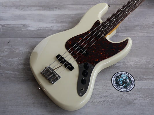 2002 Fender Japan JB62-58 '62 Reissue Jazz Bass (Vintage White)