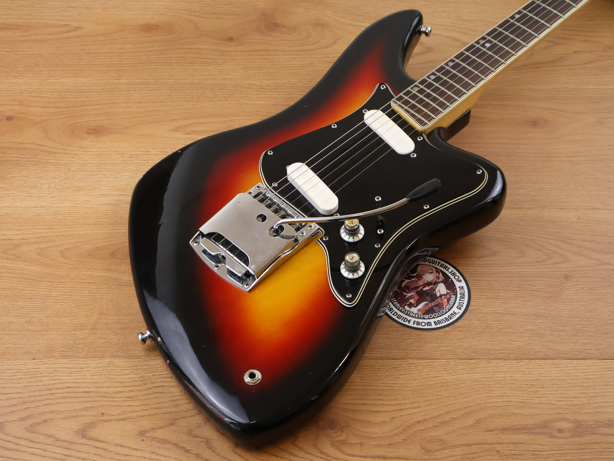 1960's Univox Japan (Matsumoku) UC-2 Jaguar-Style Offset (Sunburst)