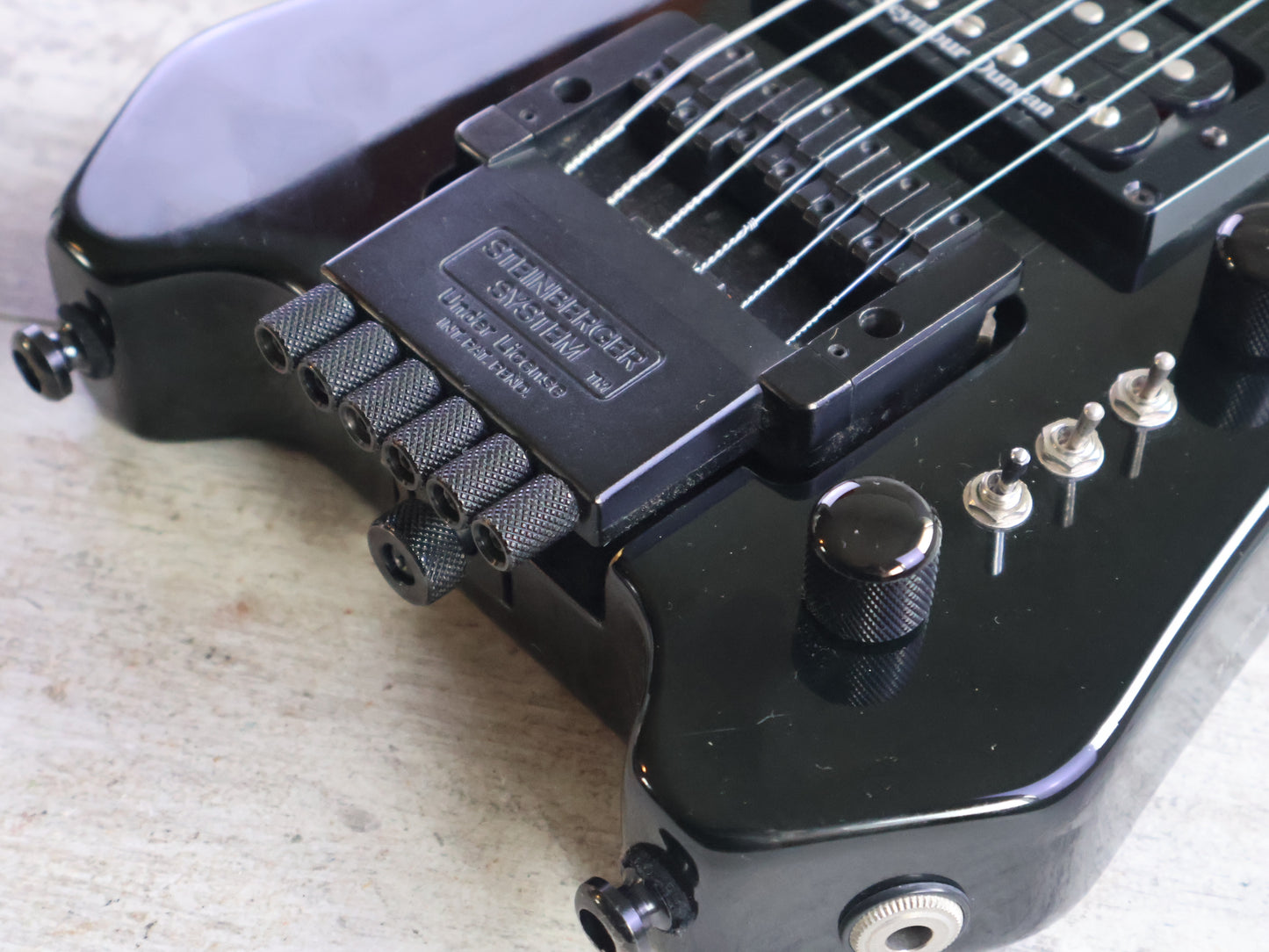 2000 Ted Stick Custom Design Headless Guitar (Black)