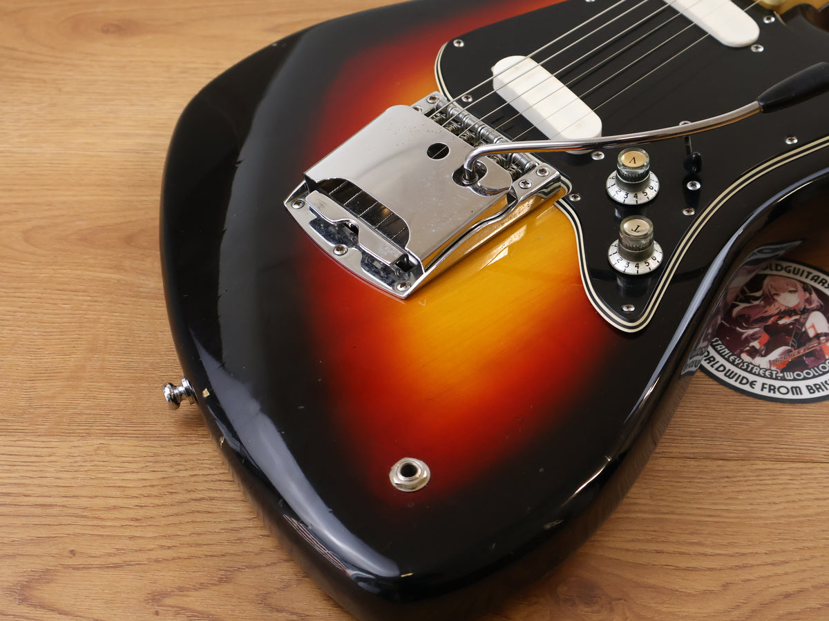1960's Univox Japan (Matsumoku) UC-2 Jaguar-Style Offset (Sunburst)