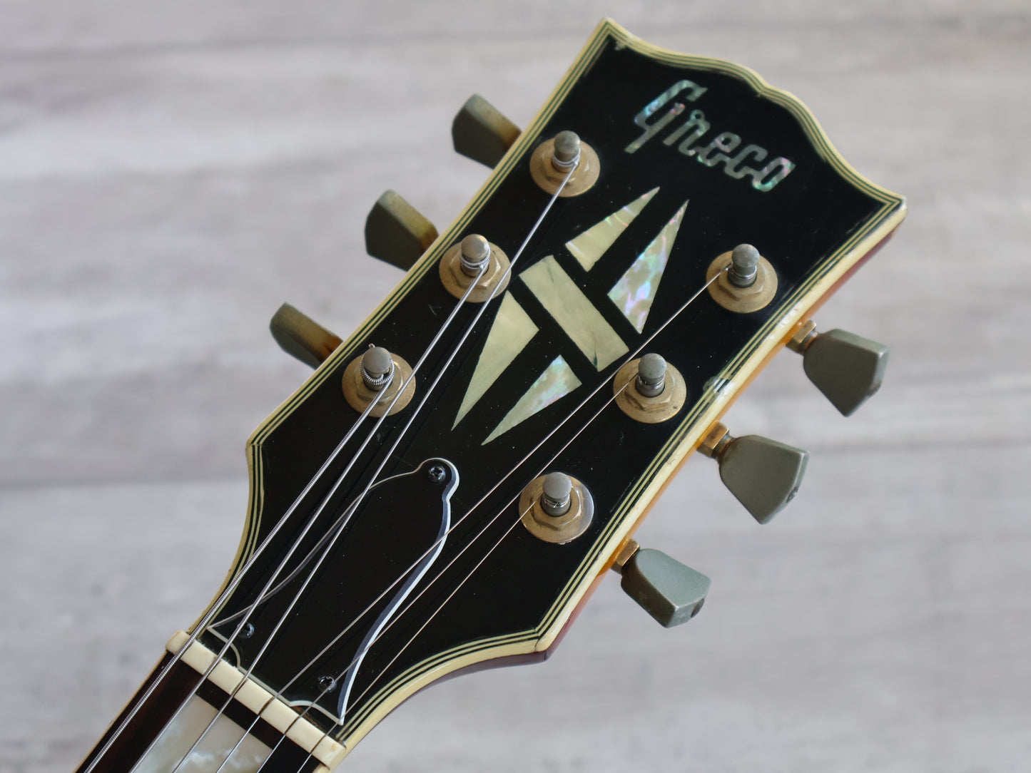 1973 Greco Japan EG-500 Les Paul Custom (Cherry Sunburst)