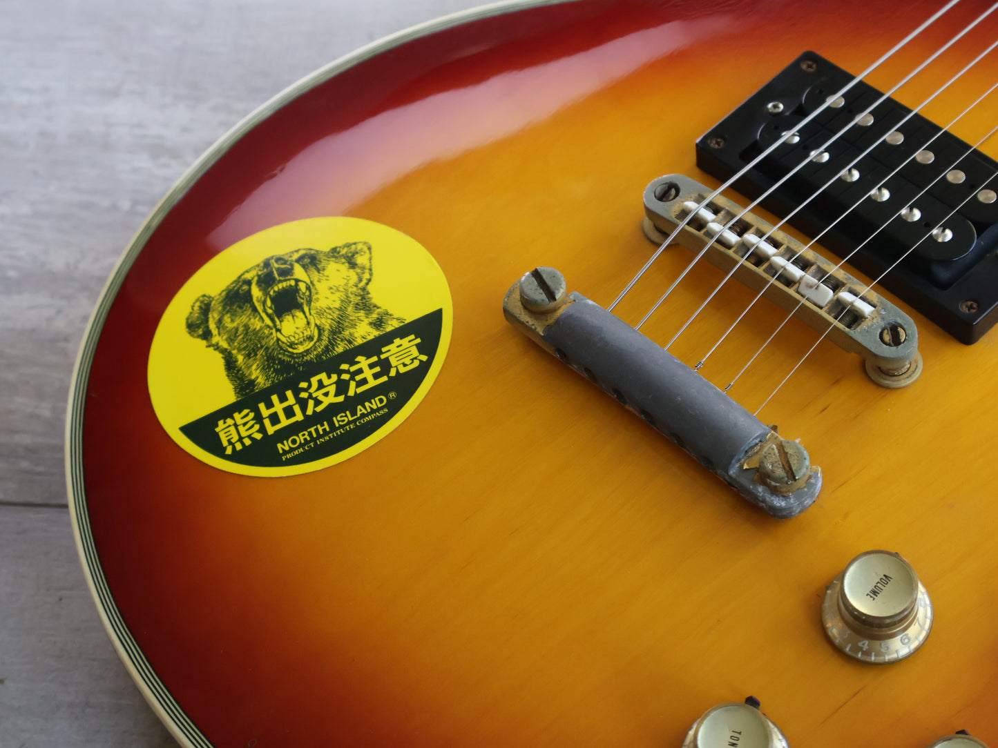 1973 Greco Japan EG-500 Les Paul Custom (Cherry Sunburst)
