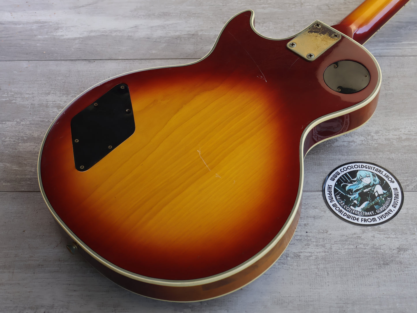 1973 Greco Japan EG-500 Les Paul Custom (Cherry Sunburst)