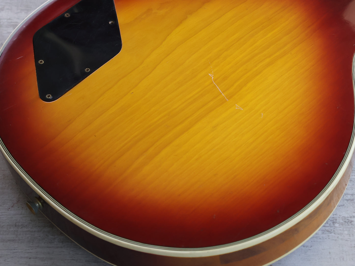 1973 Greco Japan EG-500 Les Paul Custom (Cherry Sunburst)