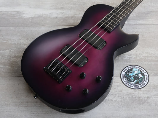 ESP Japan Custom Order Les Paul Bass w/Bartolini's (Purple Burst)