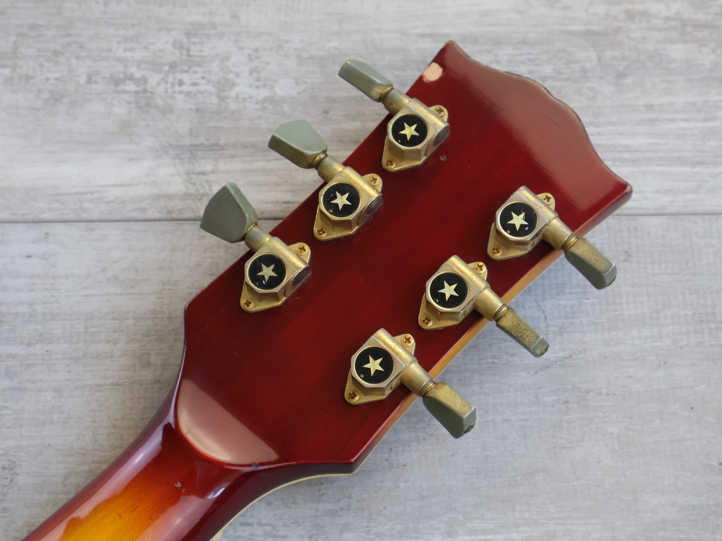 1973 Greco Japan EG-500 Les Paul Custom (Cherry Sunburst)