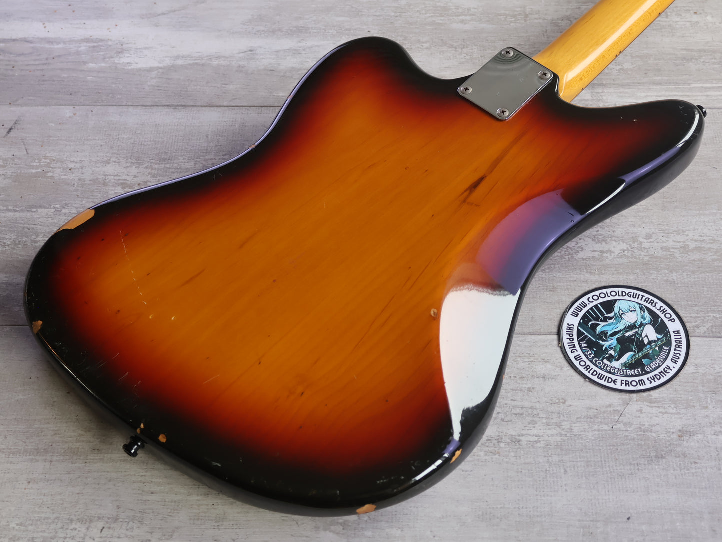 2000 Fender Japan JG66-80 '66 Reissue HH Jaguar (Sunburst)