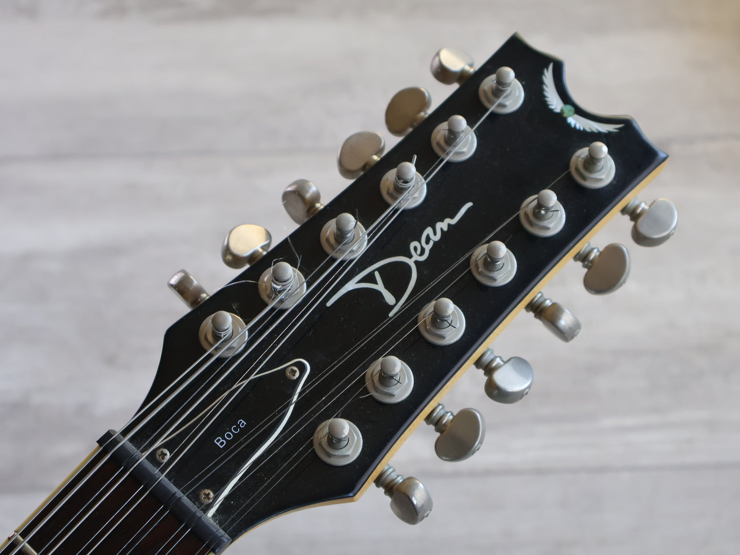 Dean BOCA12 Boca 12-String Semi Hollowbody w/Les Trem (Cherry Sunburst)