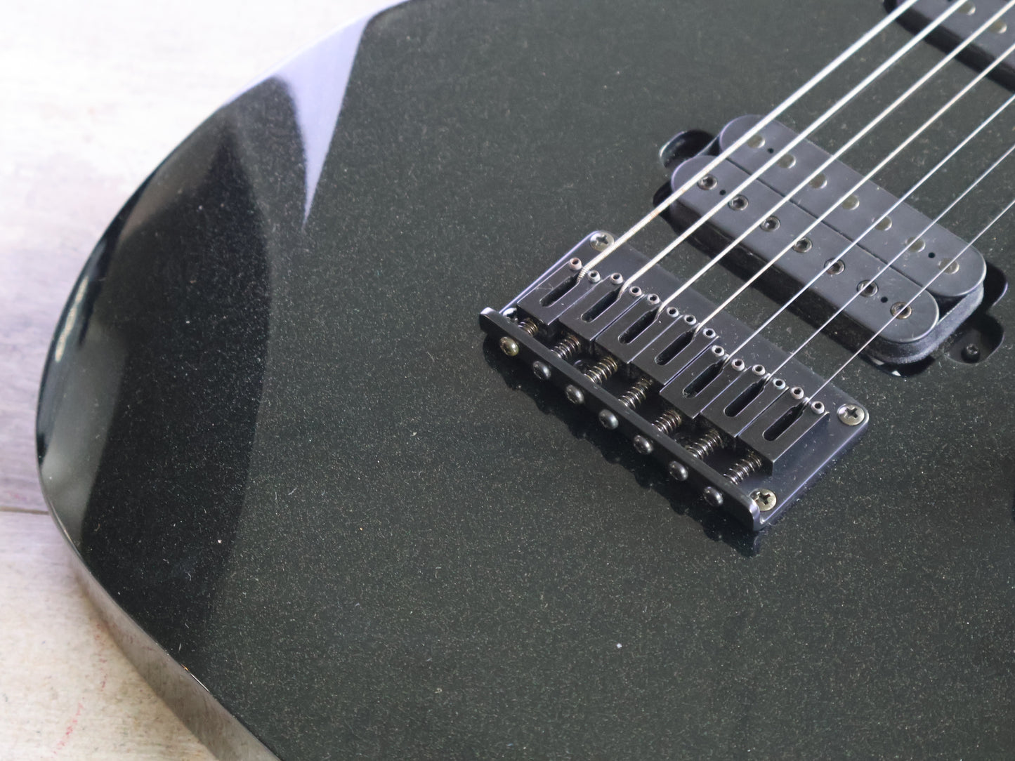 2003 Ibanez Japan RG15271 7-String HH Superstrat (Galaxy Black)