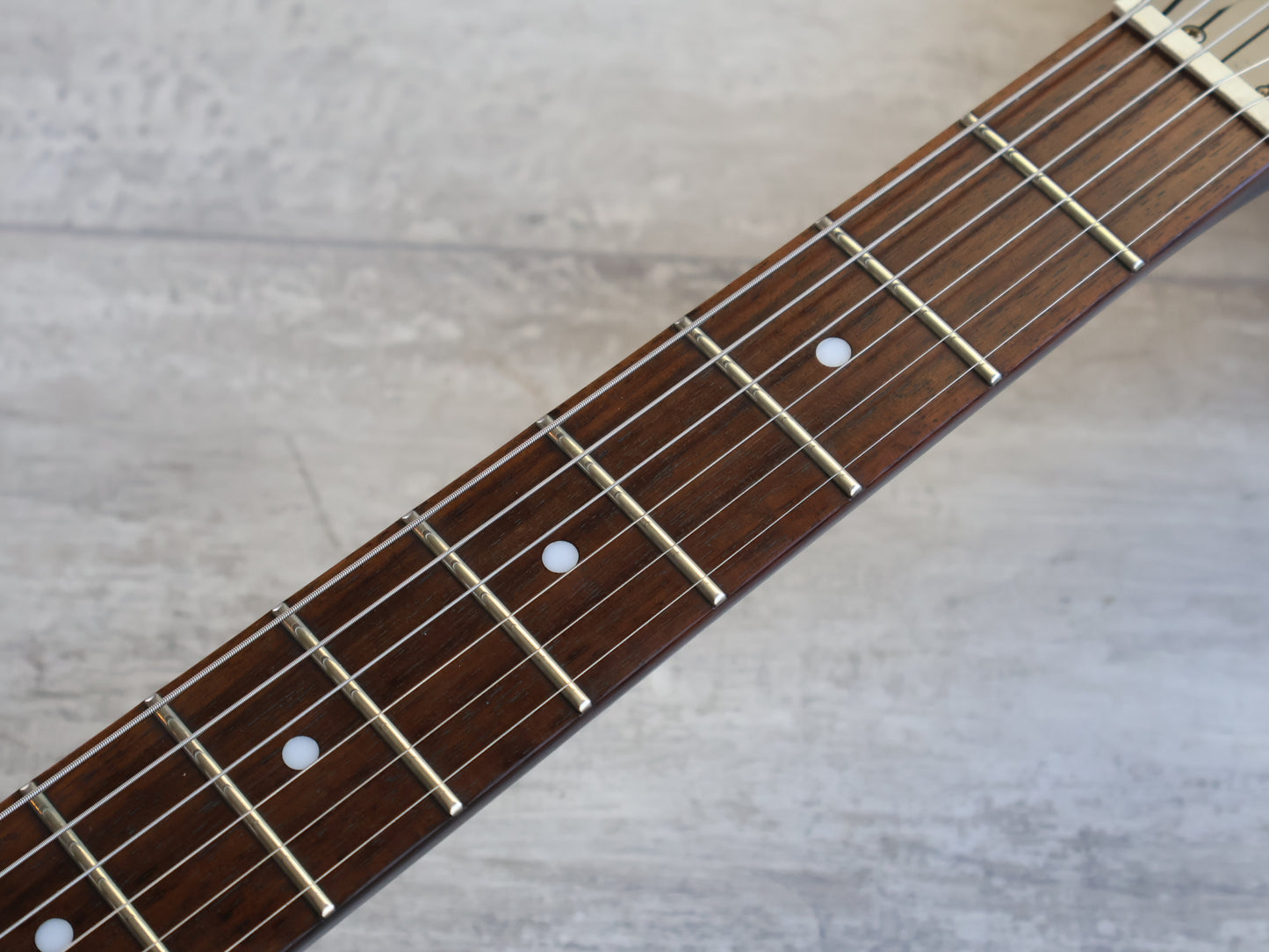 2005 Epiphone Korea '58 "Korina" Reissue Flying V (Black)