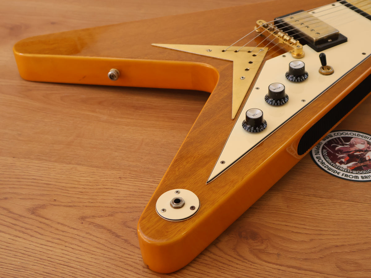 2006 Epiphone Korea '58 Korina Reissue Flying V (Natural)