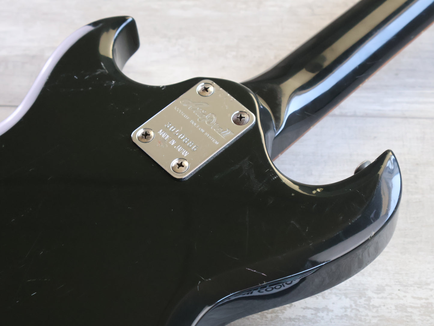 1983 Aria Pro II Japan CS-350 Cardinal Double Cutaway (Black)