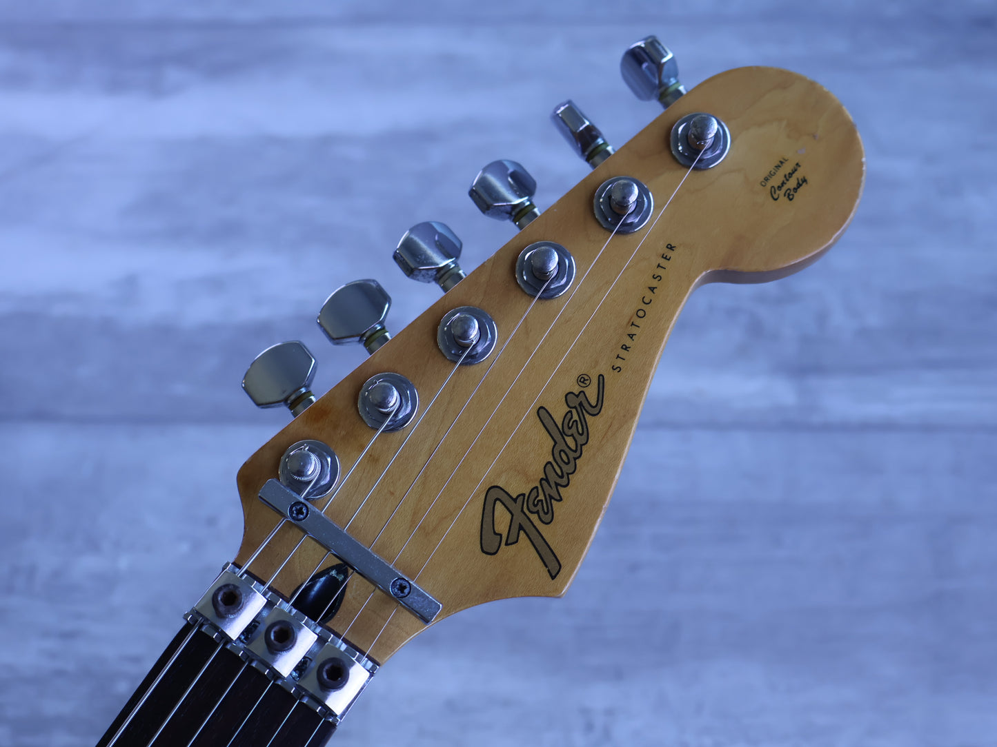 1987 Fender Japan STM-65R Series "Medium Scale" HSH Stratocaster (Black)