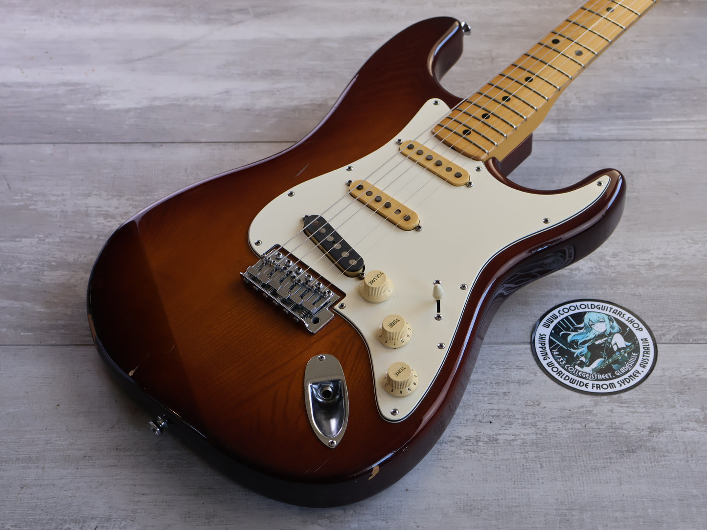 1978 Yamaha Japan SR700 Super Rock n Roller Stratocaster (Amber Sunburst)