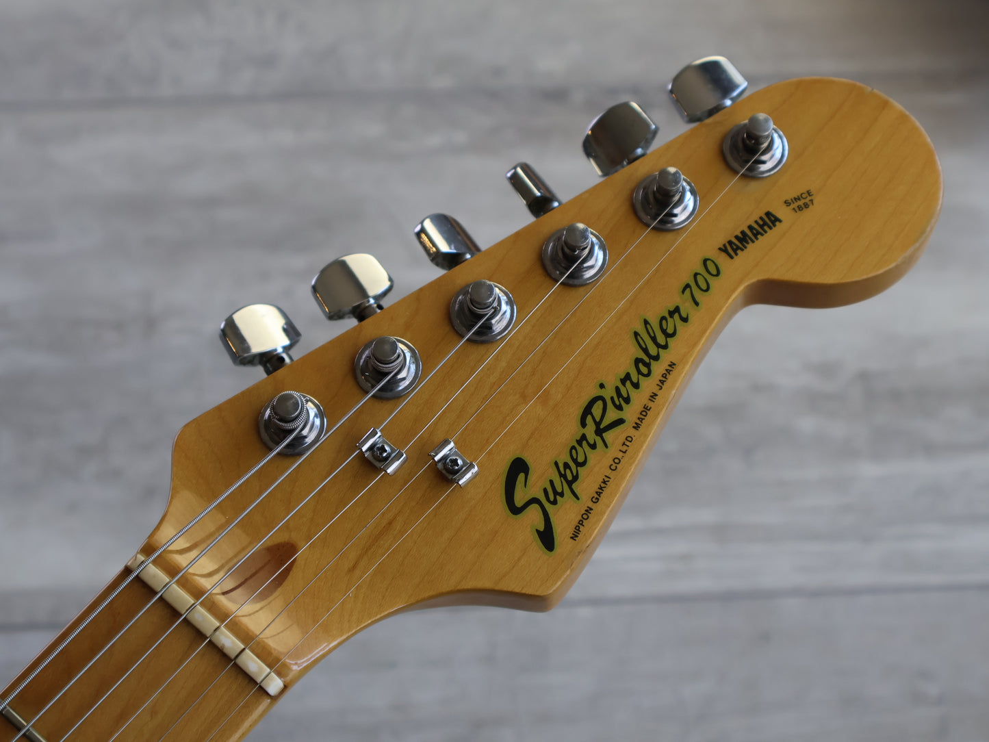 1978 Yamaha Japan SR700 Super Rock n Roller Stratocaster (Amber Sunburst)