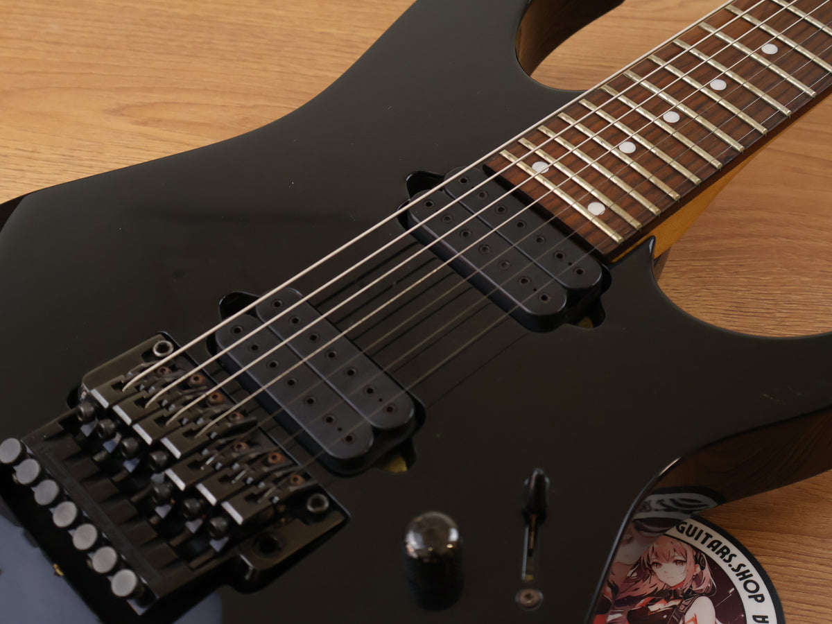 1999 Ibanez Japan RG7620 7-String Superstrat (Black)