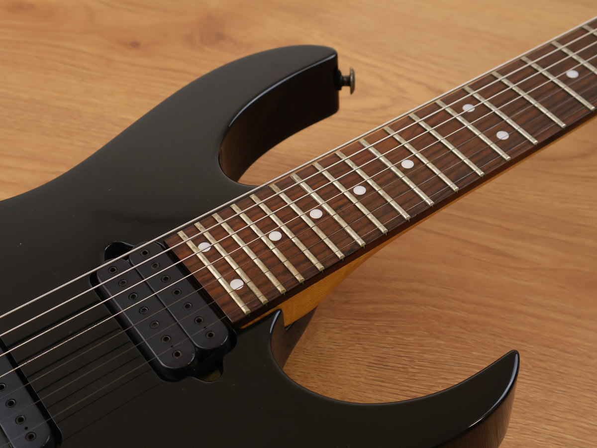 1999 Ibanez Japan RG7620 7-String Superstrat (Black)