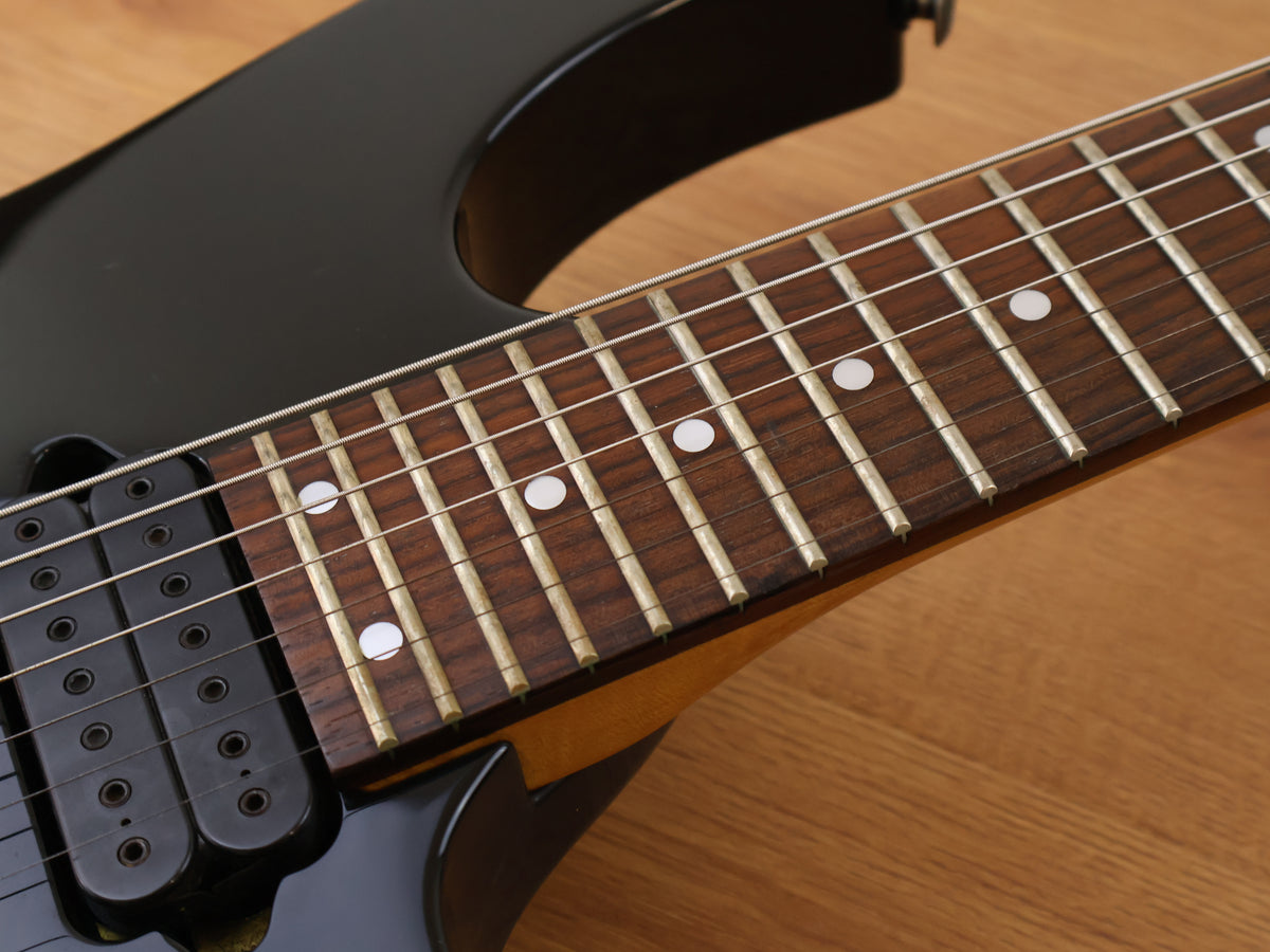 1999 Ibanez Japan RG7620 7-String Superstrat (Black)