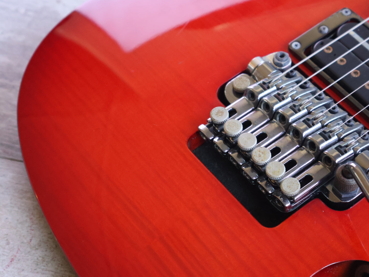 2011 Ibanez Japan S5470F Prestige S Series HSH Superstrat (Red Viking)