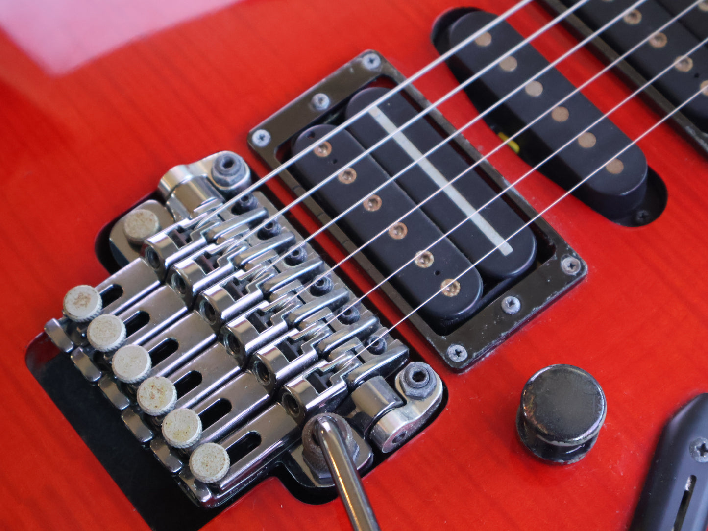 2011 Ibanez Japan S5470F Prestige S Series HSH Superstrat (Red Viking)