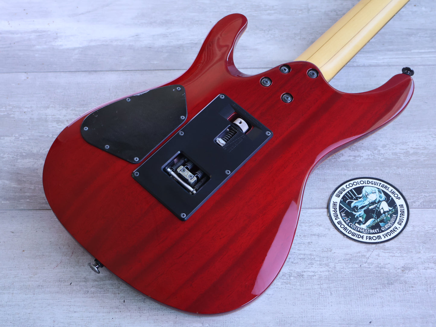 2011 Ibanez Japan S5470F Prestige S Series HSH Superstrat (Red Viking)