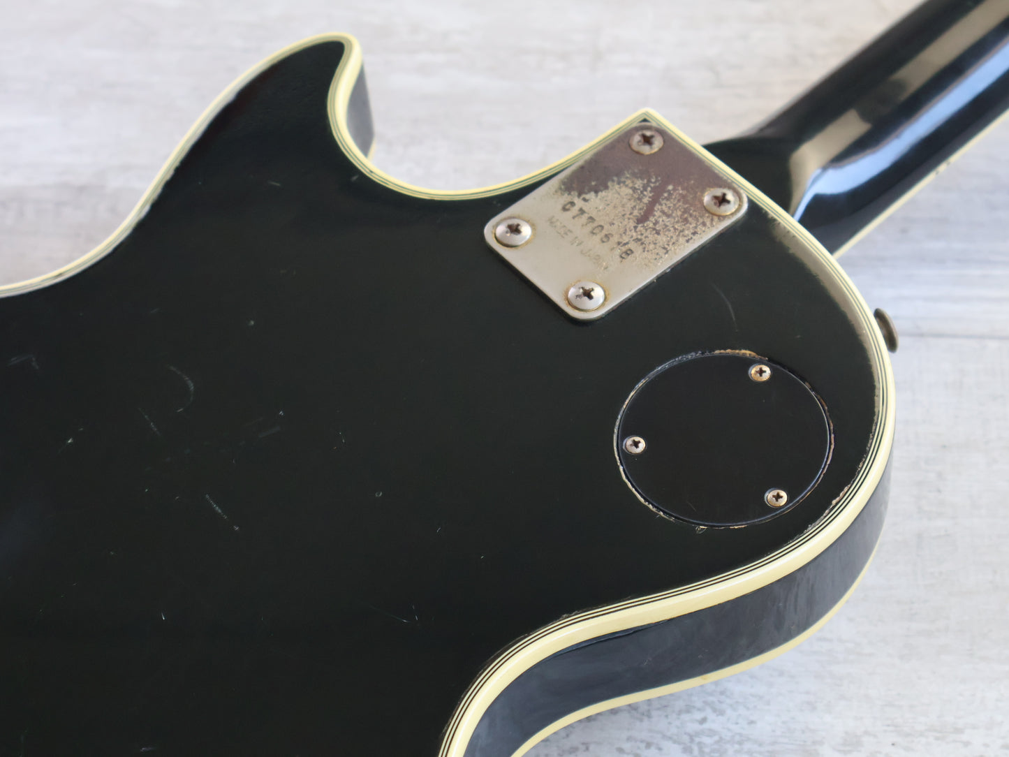 1977 Ibanez Japan 2350 Les Paul Custom (Black)