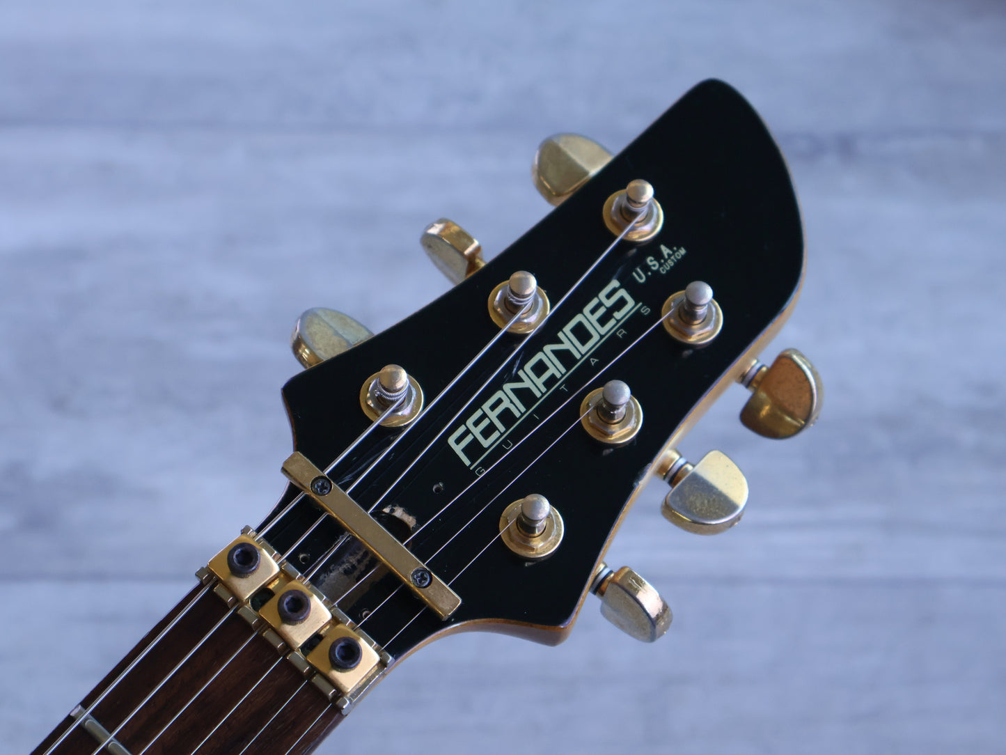 1995 Fernandes APG-85S Dragonfly w/Sustainer (Purple)
