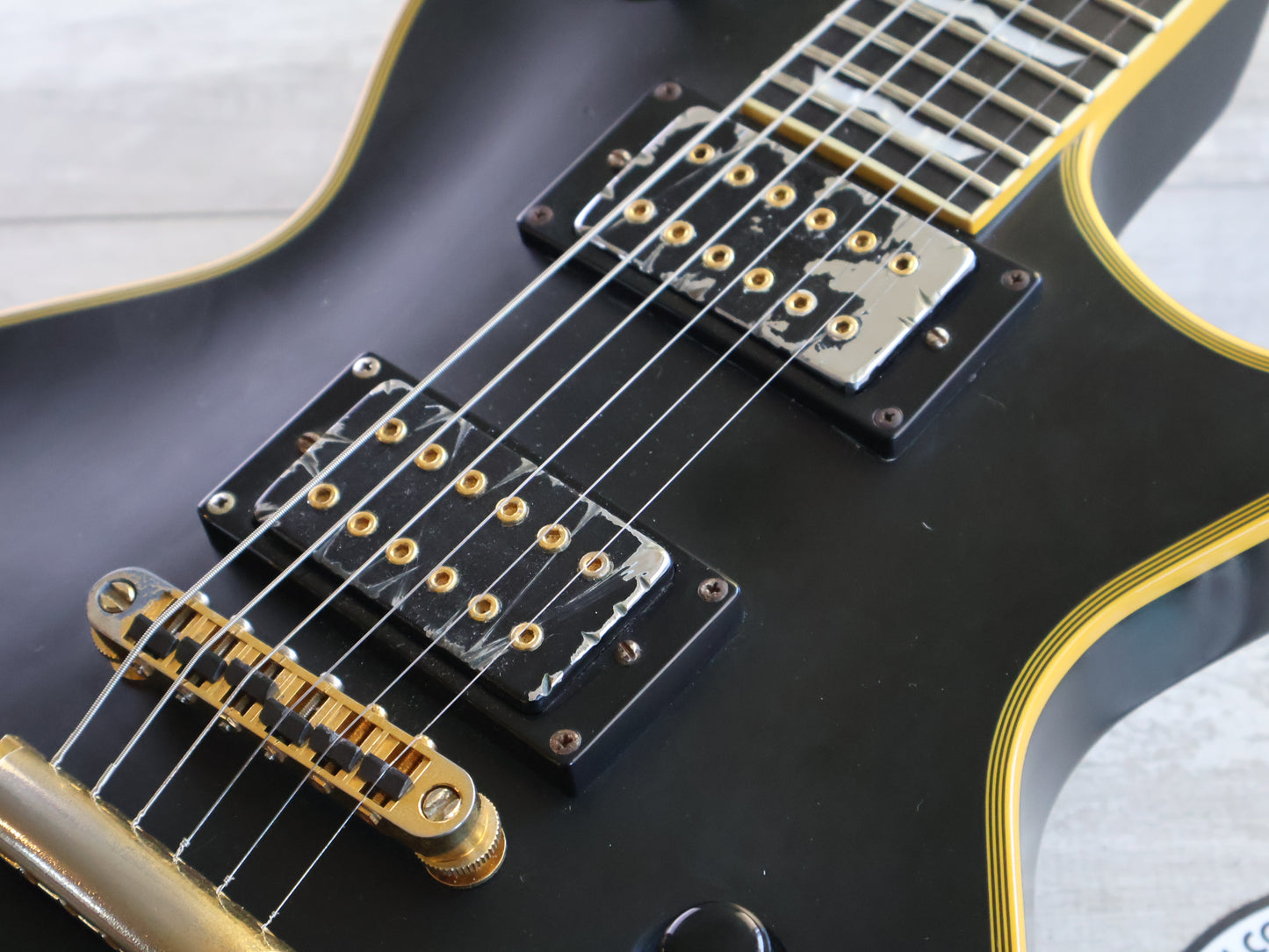 2009 LTD Korea (by ESP) EC-1000 Deluxe Eclipse w/Bareknuckles (Vintage Black)