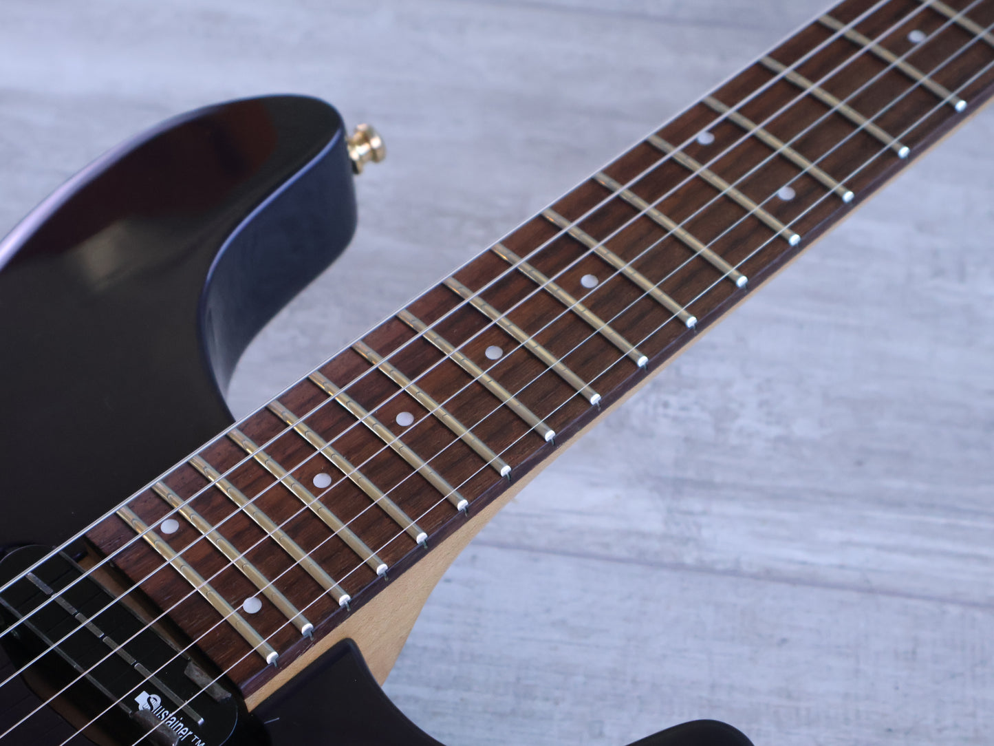 1995 Fernandes APG-85S Dragonfly w/Sustainer (Purple)