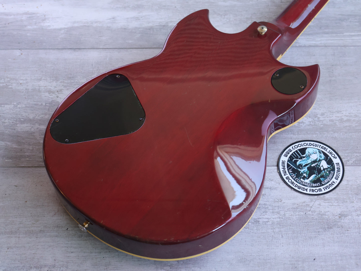 1981 Yamaha Japan SG-1000 Double Cutaway (Cherry Sunburst)