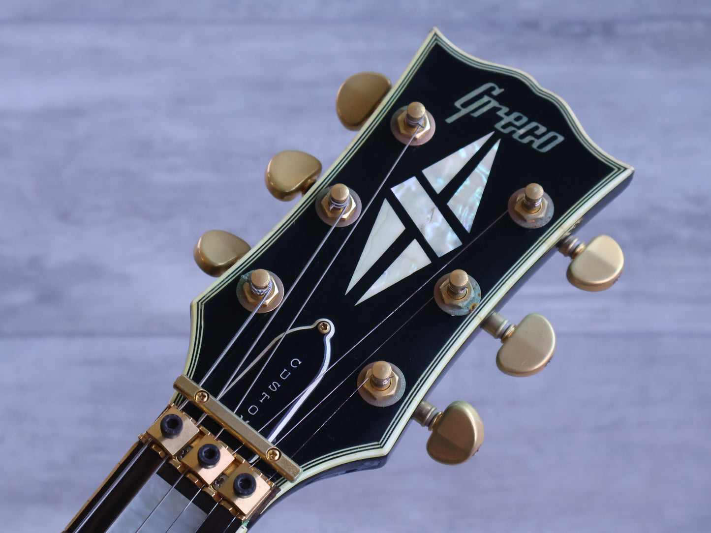 1978 Greco Japan EG-800PB Les Paul Custom w/Floyd Rose & MIDI (Ebony)