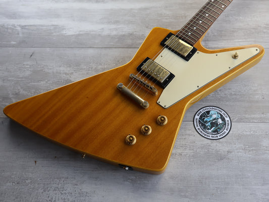 2009 Epiphone '58 1958 Reissue Korina Explorer (Aged Natural)