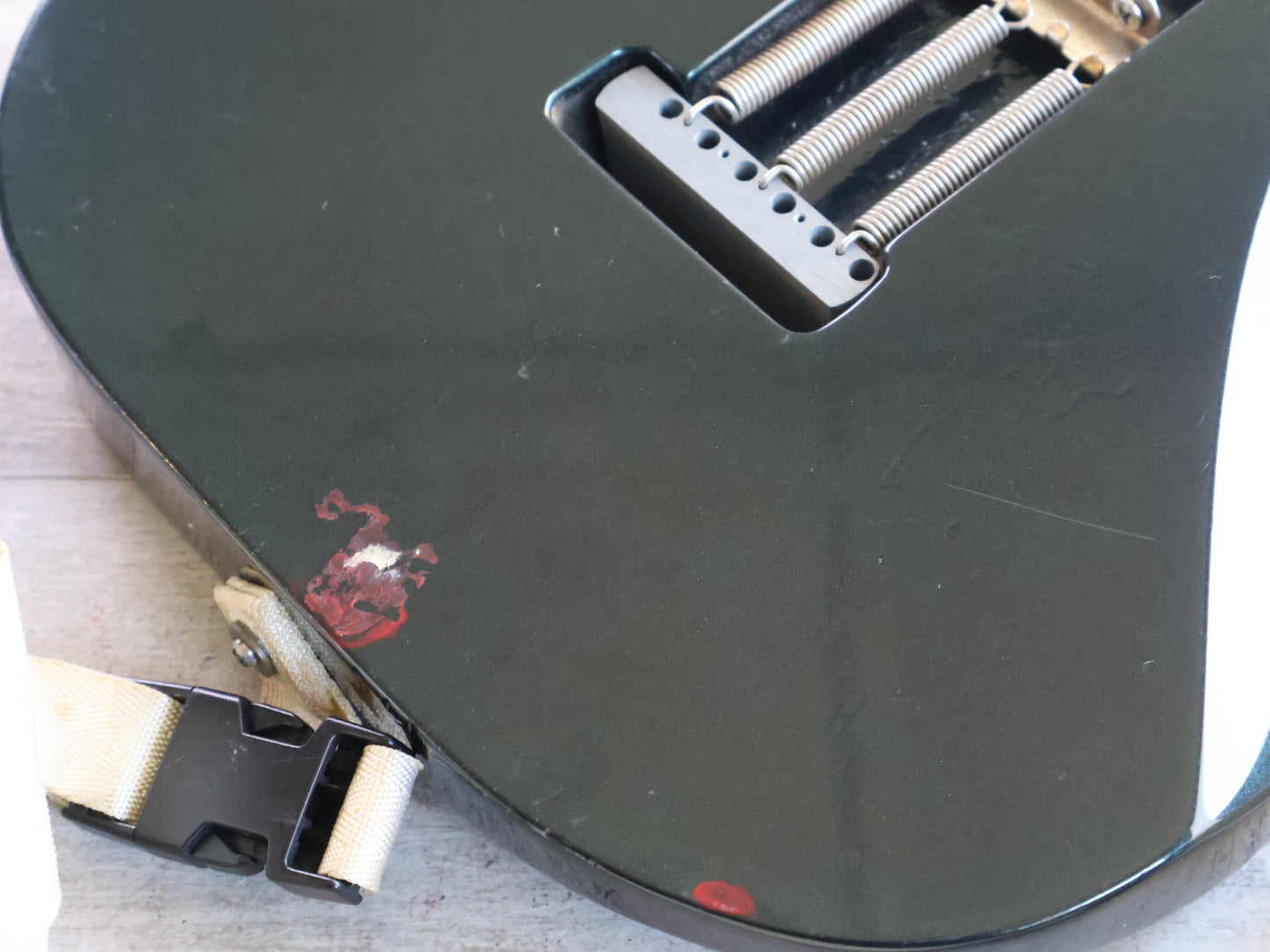 1990's ESP Mirage Custom Order Scalloped Superstrat (Black)