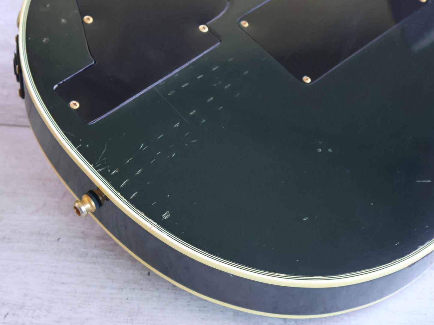 1978 Greco Japan EG-800PB Les Paul Custom w/Floyd Rose & MIDI (Ebony)