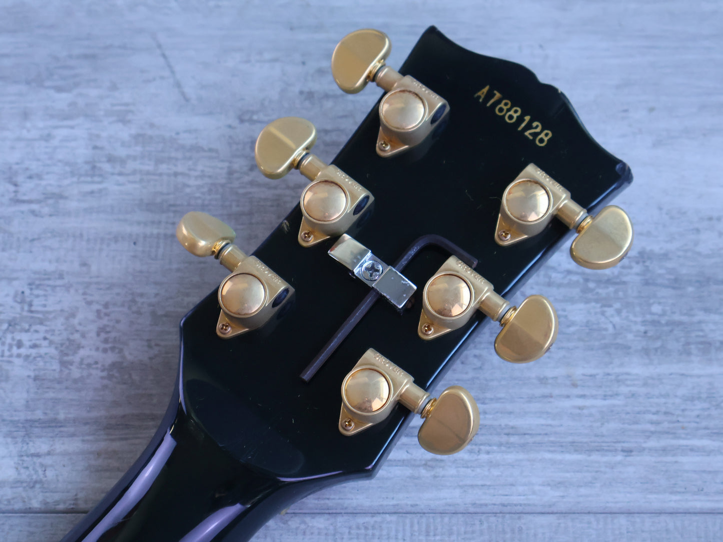 1978 Greco Japan EG-800PB Les Paul Custom w/Floyd Rose & MIDI (Ebony)