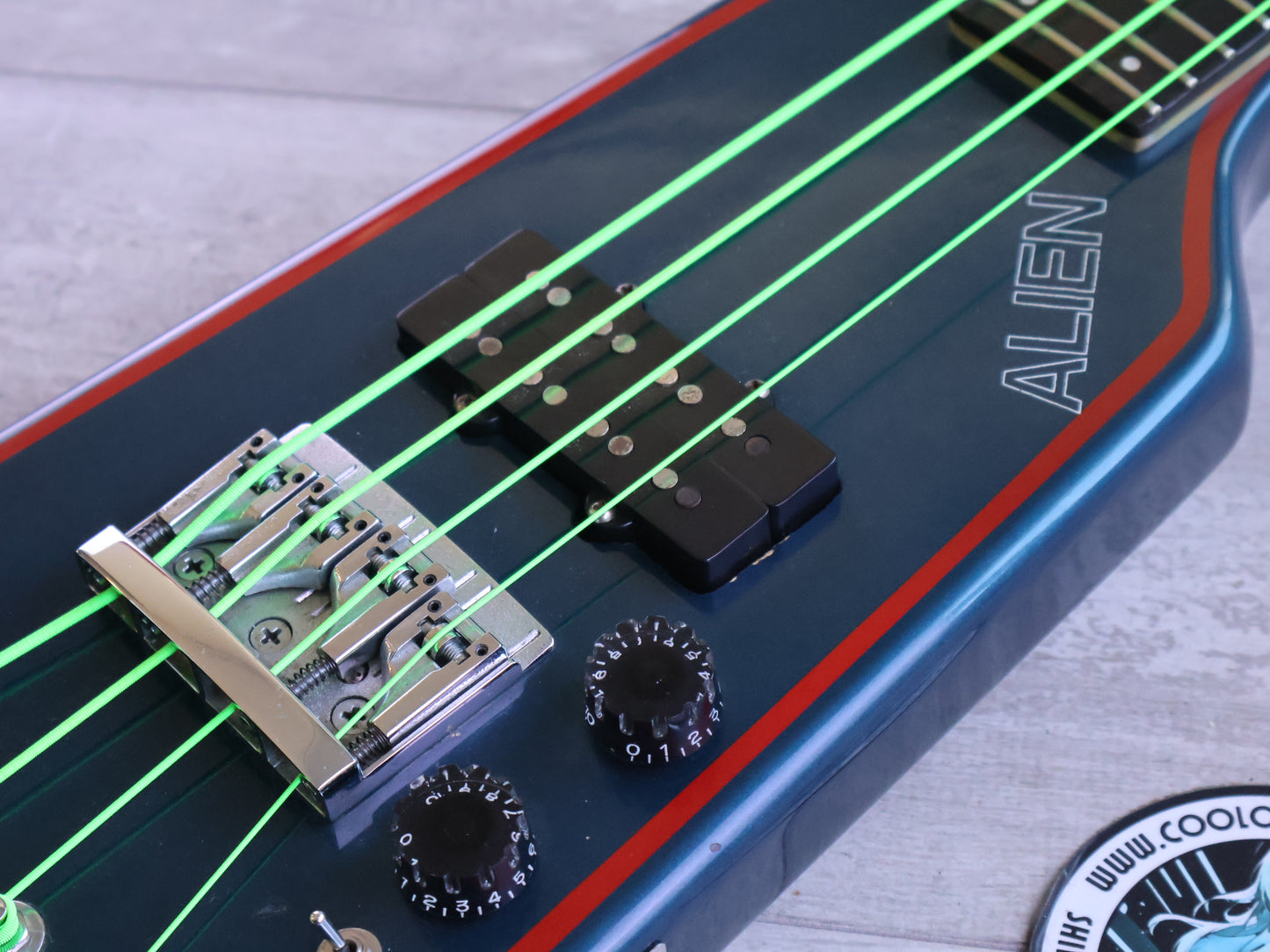1980's Hondo Alien Headless Bass