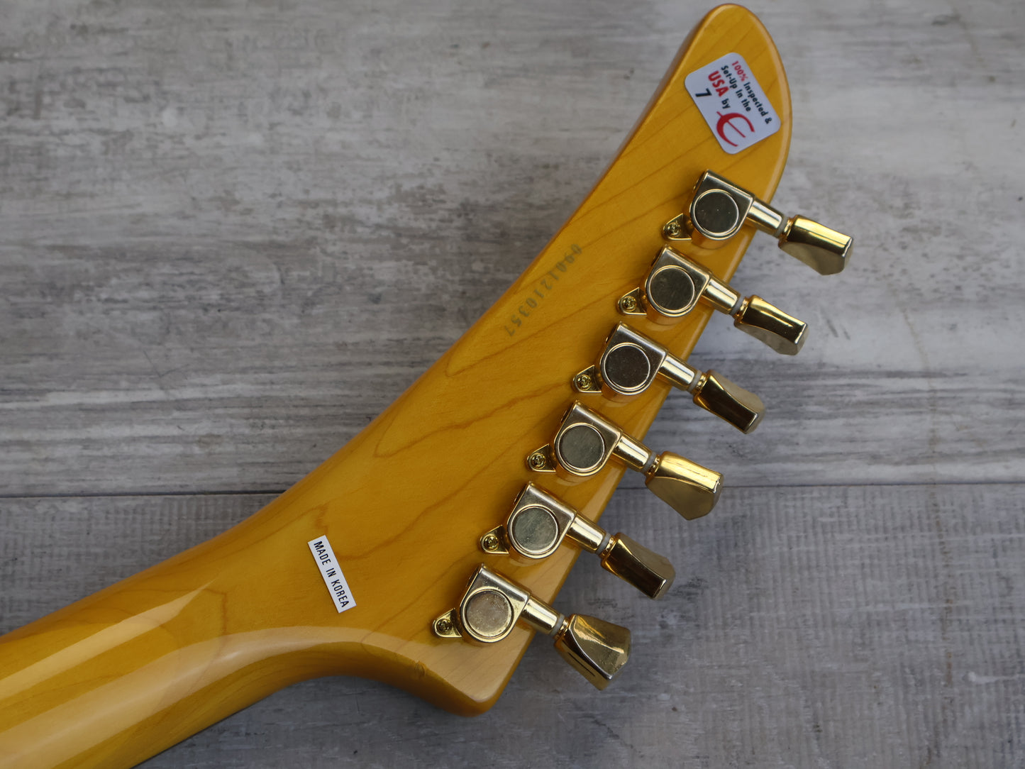 2009 Epiphone '58 1958 Reissue Korina Explorer (Aged Natural)