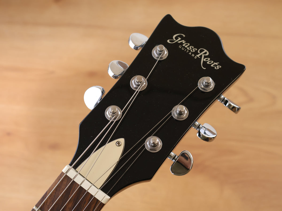 2013 Grassroots by ESP Japan E-Bricoleur Takuro Sugawara Double Cutaway (Black)