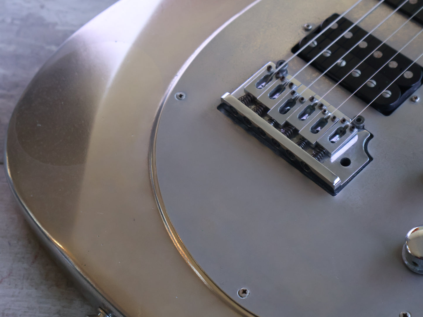2000’s Tokai Japan Talbo Blazing Fire Cast Aluminium Electric Guitar (Chrome)