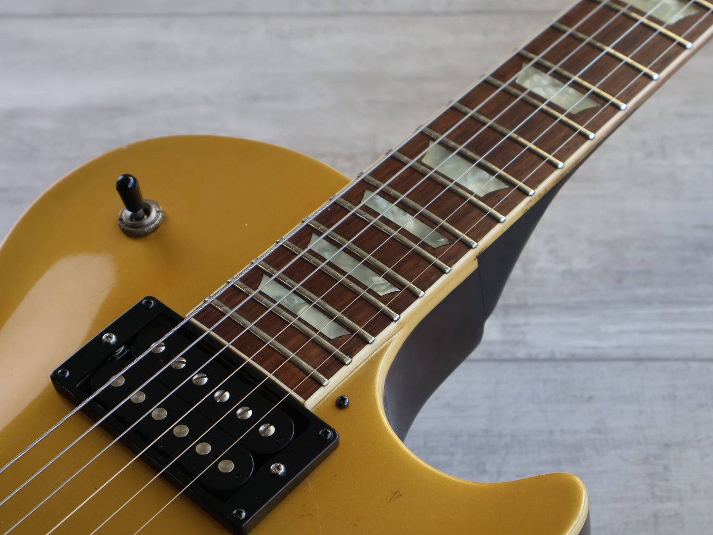 1978 Burny Japan FLG-60GT Goldtop Les Paul Standard