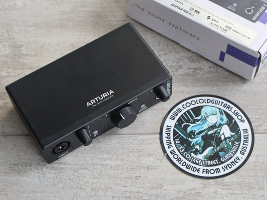 Arturia MiniFuse 1 1-in/2-out USB Audio Interface (Black)
