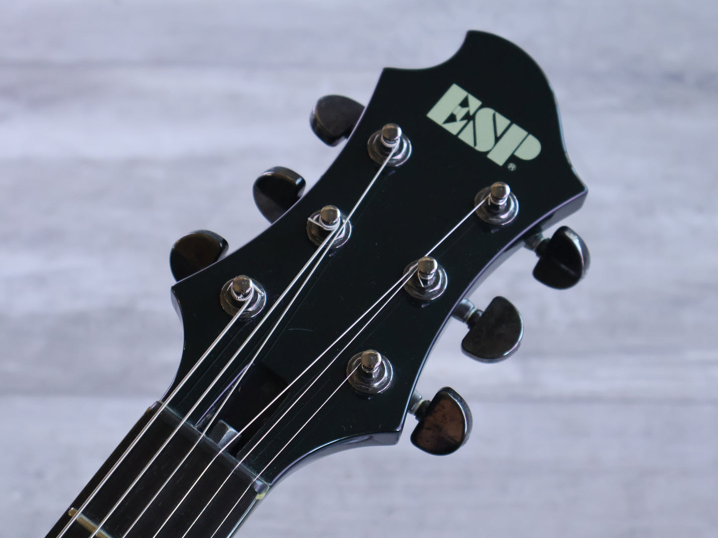 2002 ESP Japan Craft House Custom Shop Sugizo Single Cutaway (Black)