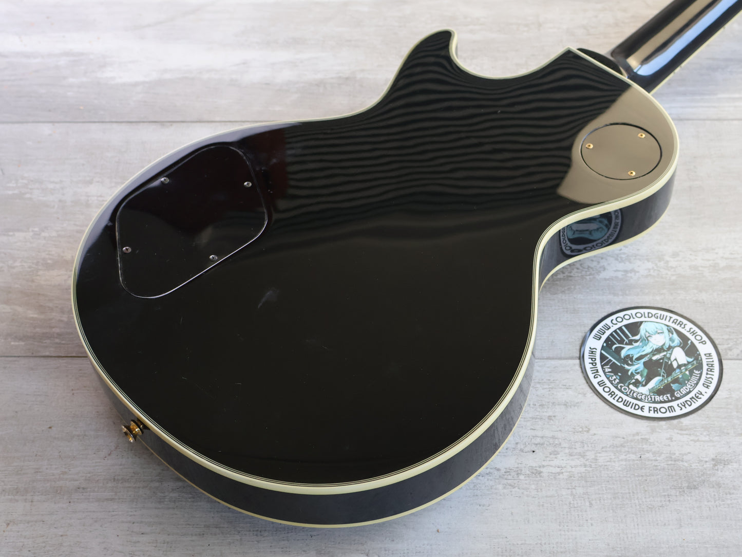 2003 Burny (Fernandes) RLC-55 Les Paul Custom (Black)