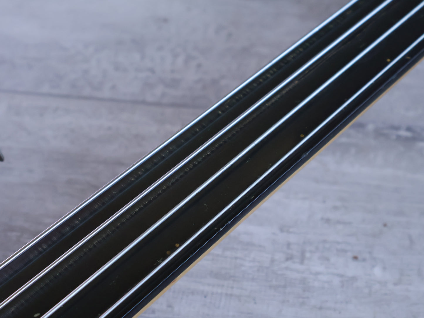1980 Ibanez Japan MC940 Musician Series Neckthrough Fretless Bass (Dark Stain)