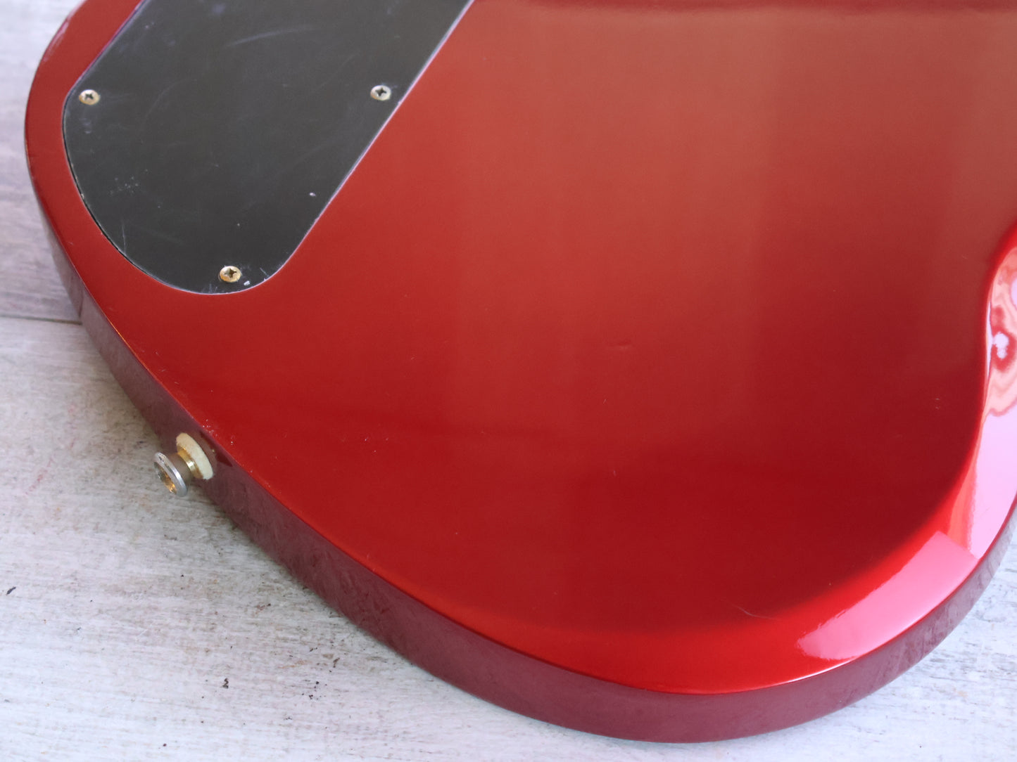 2006 Epiphone Limited Edition Custom Shop G-400 Custom Three-Pickup SG (Metallic Red)