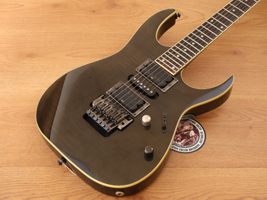 2003 Ibanez SRGT47FM Neckthrough Superstrat (Transparent Black)