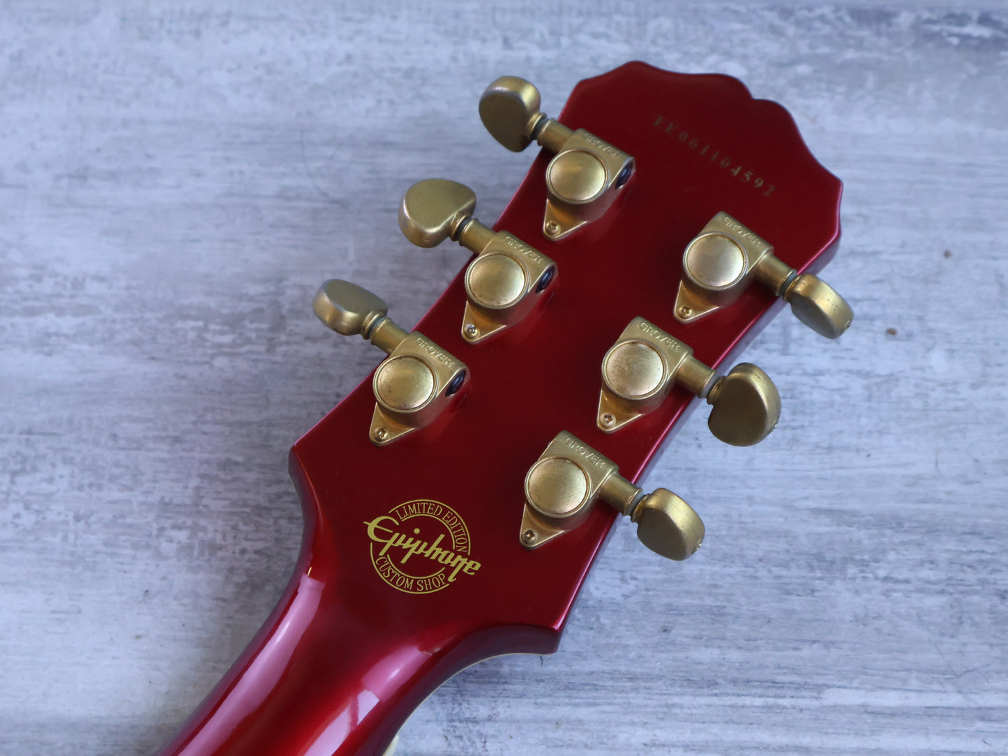 2006 Epiphone Limited Edition Custom Shop G-400 Custom Three-Pickup SG (Metallic Red)