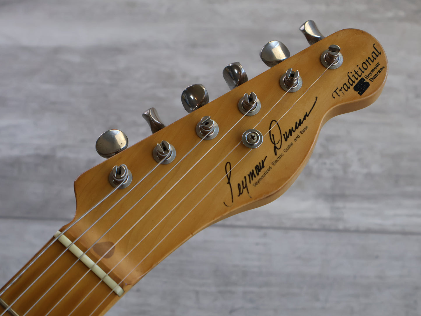 1996 Seymour Duncan DT-100M '54 Traditional Series "Seymourized" Telecaster (Natural)